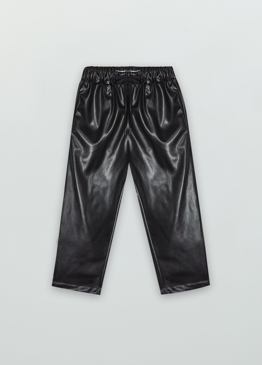 Recycled leather long pant