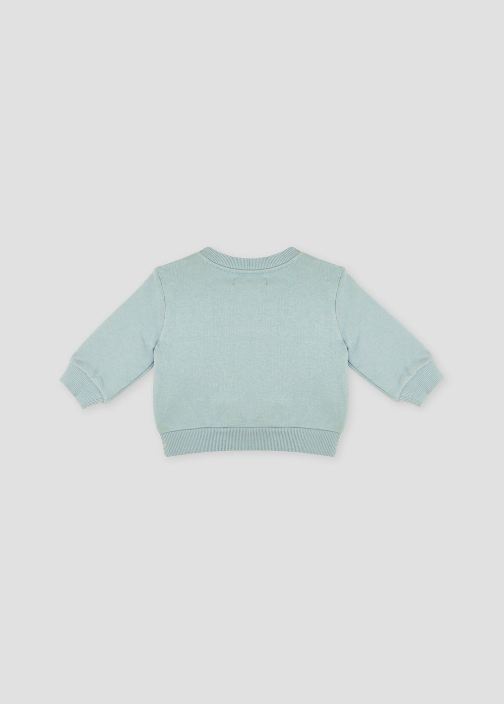 Star Logo Baby Sweater Blue Grey
